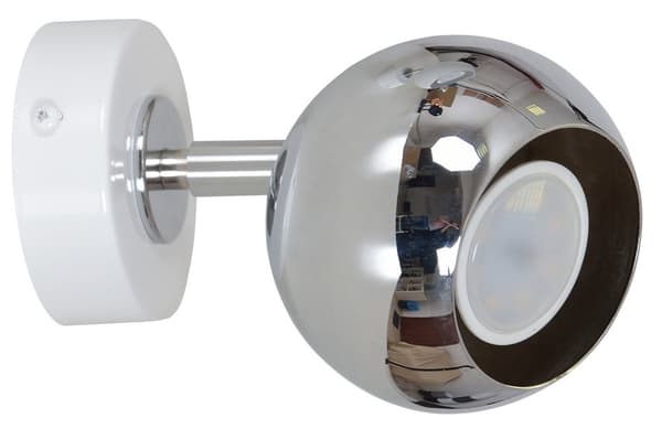 Modern Lampa Vägglampa tak BALL spot krom