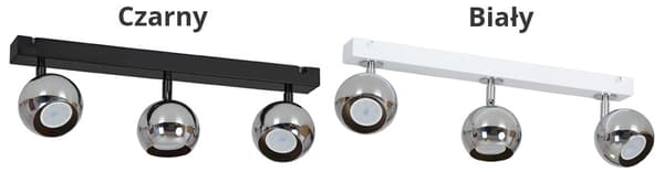 Taklampa plafond BALL modern spot krom
