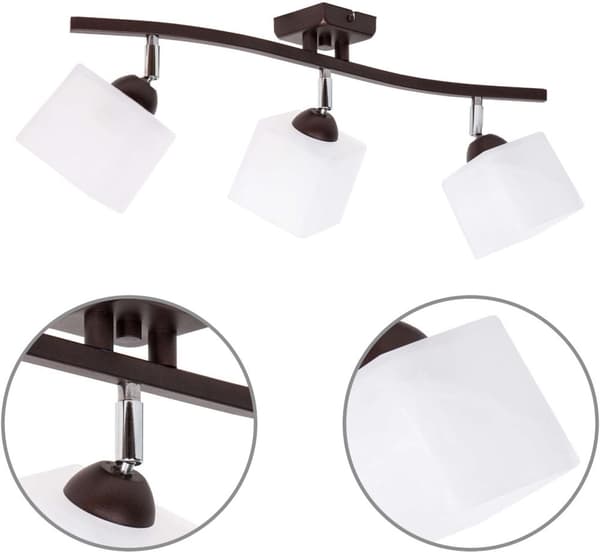 Hängande taklampa, taklampa, 3x60W, LED