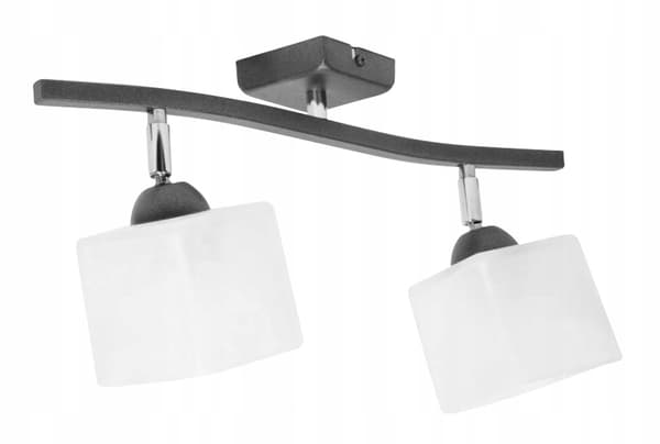 Loftslampe Hængende Loftslysekrone Glasskærme