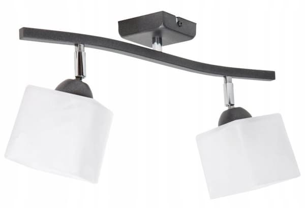 Loftslampe Hængende Loftslysekrone Glasskærme