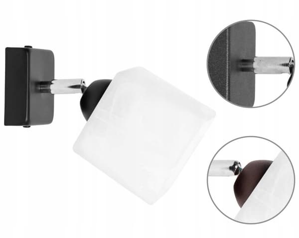 Hængende loftslampe, loftslampe, væglampe, 1x60W, LED