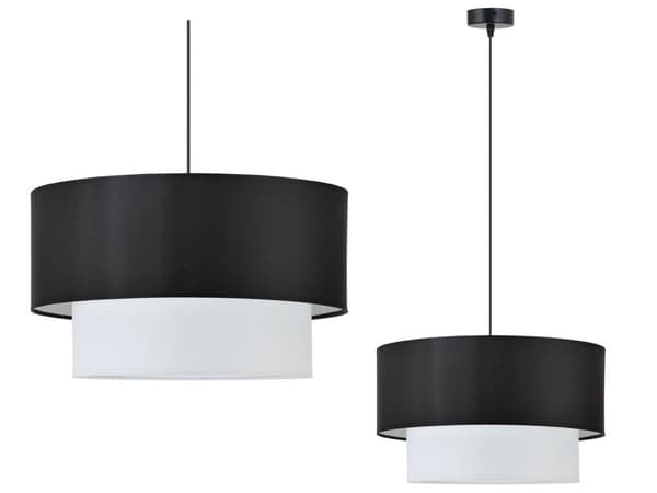 Modern hänglampa med lampskärm 40cm Material