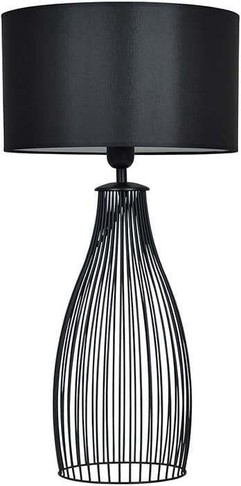 Modern nattstående lampa. Lampskärmar att välja mellan.