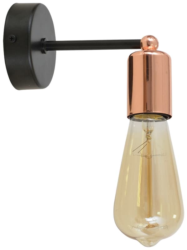 Modern Lampa Vägglampa Loft Tillbehör Koppar Krom