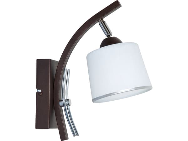 Elegant VÄGGLAMPA glasskärm LED 1X60W