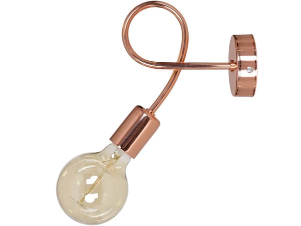 Kuparinen Edison Loft seinävalaisin