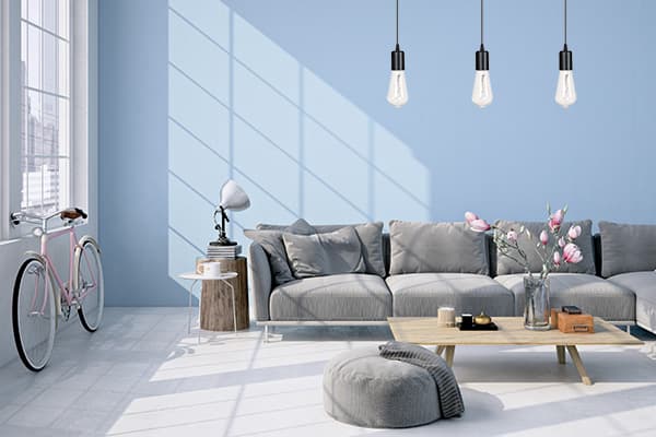 Modern KROM KOPPAR HÄNGLAMPA edison 3 x60W