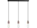 Miniatyrbild 6 av 10: Modern KROM KOPPAR HÄNGLAMPA edison 3 x60W