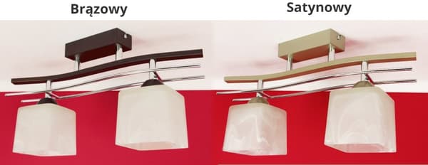 HÄNGLAMPA TAK LJUSKRAN PLAFON LED 2x60W