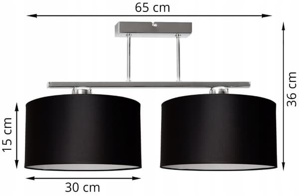 HÄNGLAMPA MODERN LAMPSKÄRM MATERIAL KROM LED