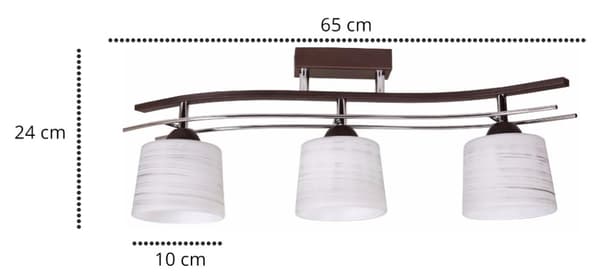 LOFT HÆNGELAMPE LED LYSKELYSE PLAFON