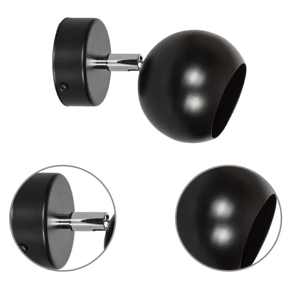 LAMPE MODERNE VÆGLAMPEKULLER FORSKELLIGE FARVER GU10