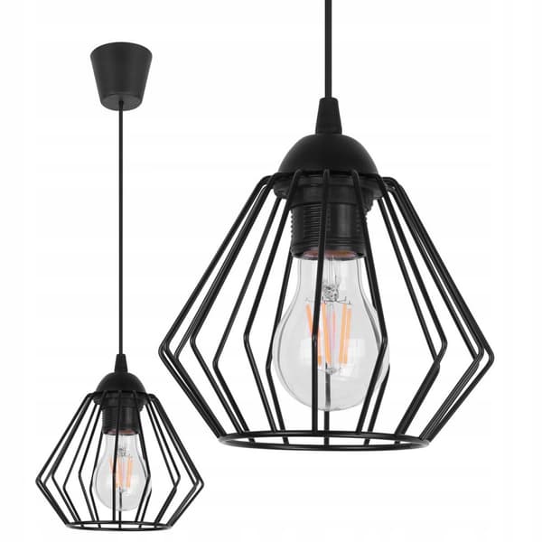 LOFT HÆNGELAMPE DIAMOND LOFT EDISON LED