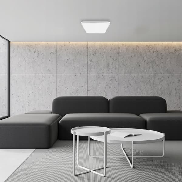 LED LOFTSLAMPE OVERFLADEMONTERET HVID 23 W
