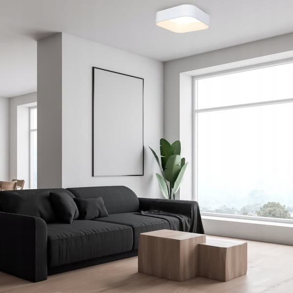 LED-KATTOVALAISIN PINTA-ASENNETTU VALKOINEN 24 W