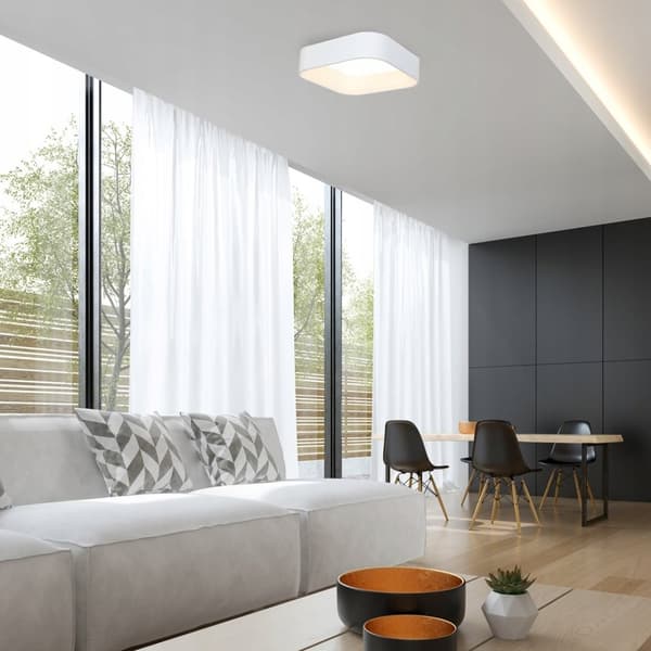 LED-KATTOVALAISIN PINTA-ASENNETTU VALKOINEN 24 W