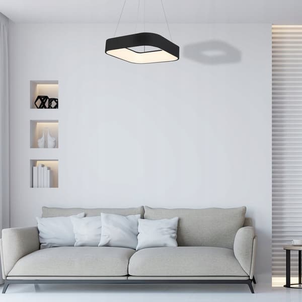 LED LAMPE LYSKELYSE TIL KØKKEN STUE SORT