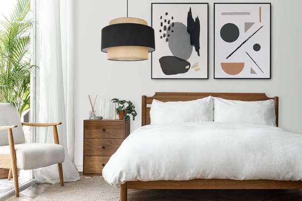 HÄNGLAMPA TAK LJUSKANT LAMPSKÄRM BOHO JUTA