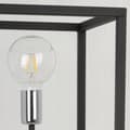 Miniatyrbild 5 av 9: GOLVLAMPA STÅENDE METALL SVART 130 CM