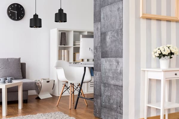 MODERNE LOFT HÆNGELAMPE SORT LED LAMPE Skærm