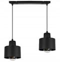 Miniatyrbillede 2 af 10: MODERNE LOFT HÆNGELAMPE SORT LED LAMPE Skærm