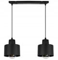 Miniatyrbillede 1 af 10: MODERNE LOFT HÆNGELAMPE SORT LED LAMPE Skærm