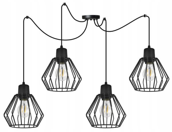 HÆNGELAMPE LOFT LYSKELYSE TRÅDLAMPE LAMPE LAMPE LED