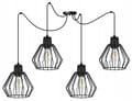 Miniatyrbillede 1 af 10: HÆNGELAMPE LOFT LYSKELYSE TRÅDLAMPE LAMPE LAMPE LED