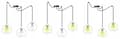Miniatyrbillede 9 af 10: HÆNGELAMPE LOFT LYSKELYSE TRÅDLAMPE LAMPE LAMPE LED