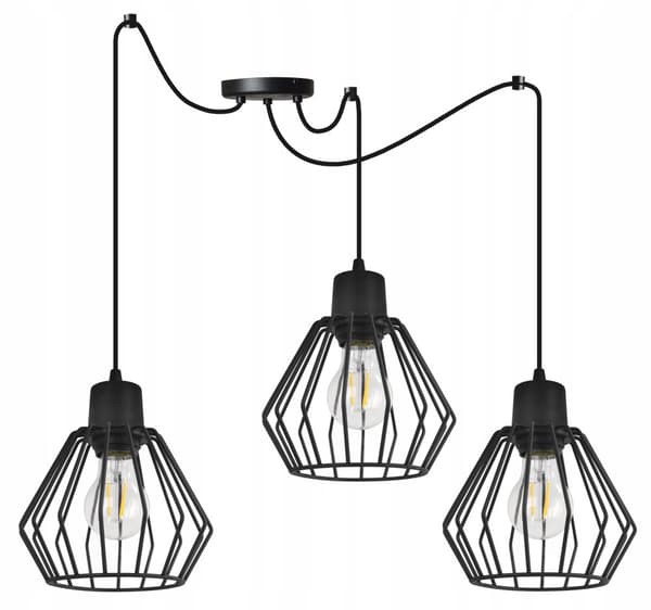 HÆNGELAMPE LOFT LYSKELYSE TRÅDLAMPE LAMPE LAMPE LED