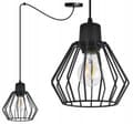 Miniatyrbillede 1 af 9: HÆNGELAMPE LOFT LYSKELYSE TRÅDLAMPE LAMPE LAMPE LED