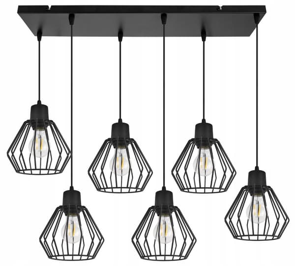 HÆNGELAMPE LOFT LYSKELYSE TRÅDLAMPE LAMPE LAMPE LED