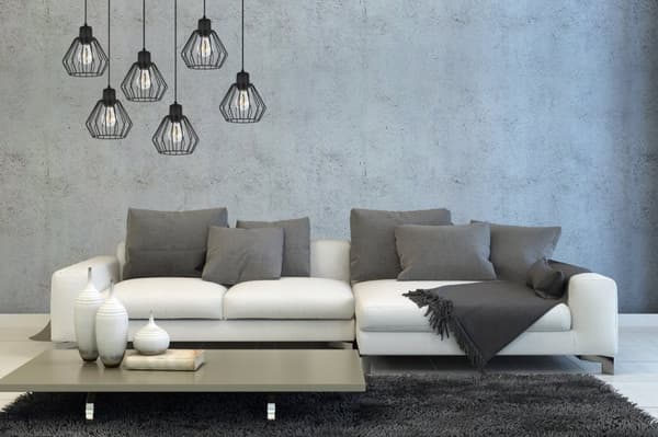 HÆNGELAMPE LOFT LYSKELYSE TRÅDLAMPE LAMPE LAMPE LED