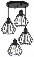 Miniatyrbild 1 av 10: HÄNGLAMPA TAK LJUSLYSA TRÅDLAMPA LAMPA LAMPA LED