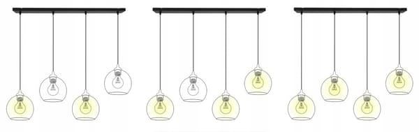 HÆNGELAMPE LOFT LYSKELYSE TRÅDLAMPE LAMPE LAMPE LED