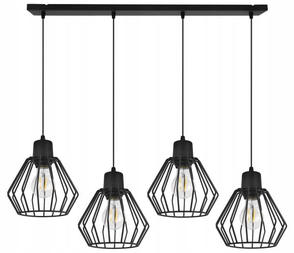 HÆNGELAMPE LOFT LYSKELYSE TRÅDLAMPE LAMPE LAMPE LED