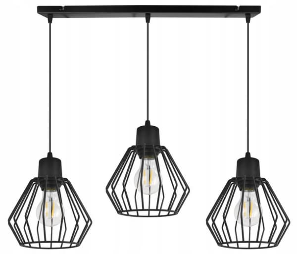 HÆNGELAMPE LOFT LYSKELYSE TRÅDLAMPE LAMPE LAMPE LED