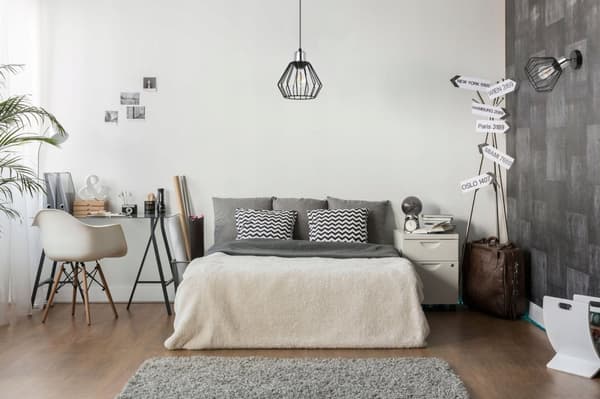 LOFT VÆG LAMPE METAL WIRE LAMPE LED