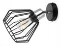 Miniatyrbillede 2 af 8: LOFT VÆG LAMPE METAL WIRE LAMPE LED