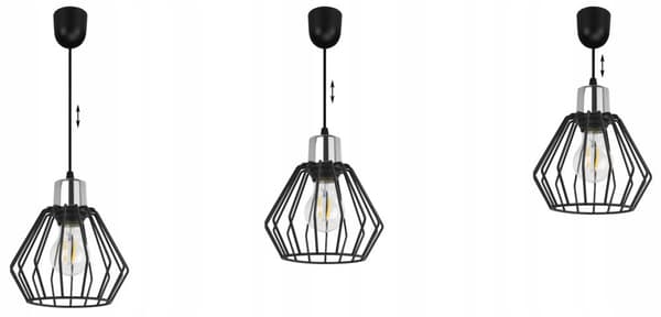 HÆNGELAMPE LOFT LYSKELYSE TRÅDLAMPE LAMPE LAMPE LED