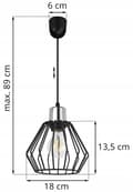 Miniatyrbillede 7 af 9: HÆNGELAMPE LOFT LYSKELYSE TRÅDLAMPE LAMPE LAMPE LED