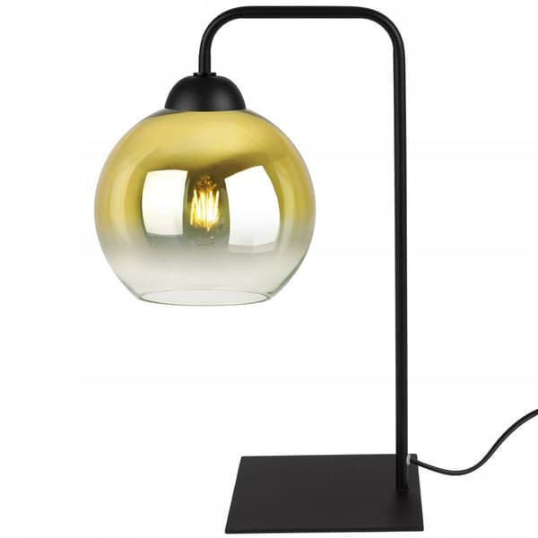 Sengebordslampe gyldne lampe ...