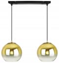 Miniatyrbild 2 av 10: HÄNGLAMPA TAK LJUSKRAKA GULD LAMPSKÄRM 15 CM