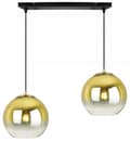 Miniatyrbild 1 av 10: HÄNGLAMPA TAK LJUSKRAKA GULD LAMPSKÄRM 15 CM