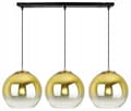 Miniatyrbild 6 av 10: HÄNGLAMPA TAK LJUSKRAKA GULD LAMPSKÄRM 20 CM
