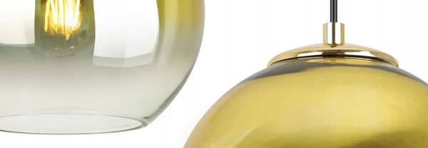 HÄNGLAMPA TAK LJUSKRAKA GULD LAMPSKÄRM 20 CM