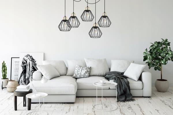 HÆNGELAMPE LOFT LYSKELYSE TRÅDLAMPE LAMPE LAMPE LED