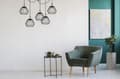 Miniatyrbillede 5 af 10: HÆNGELAMPE LOFT LYSKELYSE TRÅDLAMPE LAMPE LAMPE LED