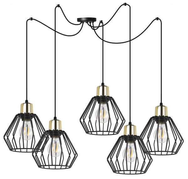 HÆNGELAMPE LOFT LYSKELYSE TRÅDLAMPE LAMPE LAMPE LED